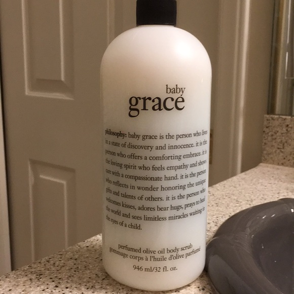 Philosophy Baby Grace 32 oz Olive Oil Body Scrub - Picture 1 of 5